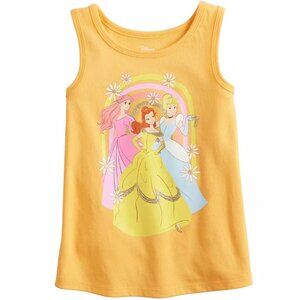 Disney Princess Ariel, Belle, and Cinderella Girls 12 Tank Top by Jumping Bean
